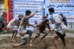 مسابقات کبدی ساحلی قهرمانی دسته‌جات آزاد استان گیلان به روایت تصویر