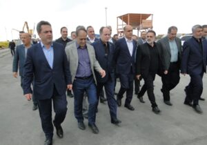 بازدید وزیر جهاد كشاورزی از بندر كاسپین