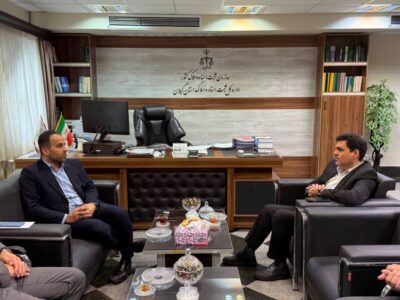 دیدار شهردار رشت با مدیرکل ثبت اسناد و املاک استان گیلان