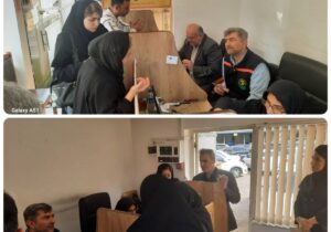 برپایی میز خدمت هفتگی شرکت توزیع برق گیلان