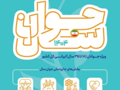 معاون امور جوانان استان گیلان از برگزاری «جایزه ملی جوان سال ۱۴۰۴» خبر داد