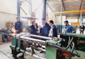 بازدید نمایندگان گروه صنعتی ماموت از شرکت سیلندر امید فردا (سعدی سیلندر )