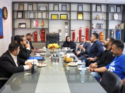 بازدید نمایندگان گروه صنعتی ماموت از شرکت سیلندر امید فردا به روایت تصویر