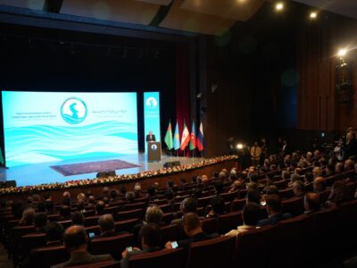 نخستین اجلاس استانداران استان های ساحلی کشورهای حوزه دریای خزر به روایت تصویر