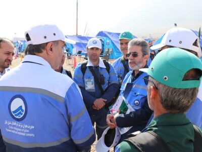 تقدیر مدیر دفتر مدیریت بحران و پدافند غیرعامل وزارت نیرو از عملكرد تیم واكنش سریع آبفای گیلان