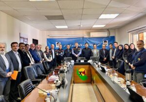 برگزاری آیین اختتامیه نظارت عالیه بهام در توزیع برق گیلان