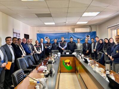 برگزاری آیین اختتامیه نظارت عالیه بهام در توزیع برق گیلان