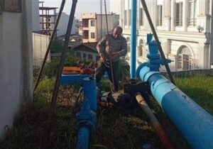 رفع ضعف فشار آب شرب بیش از ۳ هزار مشترك تحت پوشش مجتمع آبرسانی كاشف السلطنه شهرستان لاهیجان