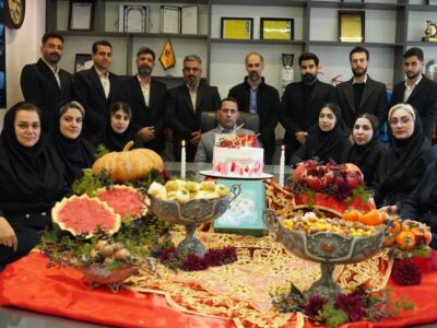 برگزاری آیین شب یلدا در شرکت سعدی سیلندر