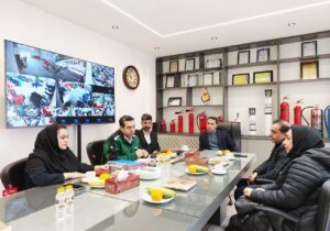 بازدید شرکت مهندسی و توسعه نفت از شرکت سیلندر امید فردا گیلان + تصاویر