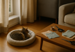 چگونه جای خواب گربه درست کنیم: ۱۰ ایده ساده برای تختی که واقعاً استفاده میشود