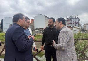 بازدید شهردار رشت از مراحل پایانی احداث خیابان شهید سلیمانی (ژ۵)