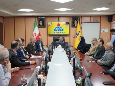 مدیر عامل شرکت گاز گیلان میزبان رئیس بهداشت و درمان صنعت نفت استان شد