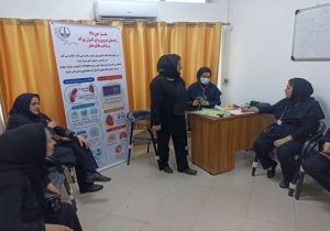 ایستگاه سلامت و غربالگری رایگان در مرکز آموزشی درمانی حشمت رشت برپا شد