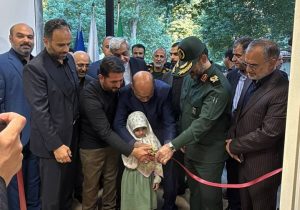 سالن ورزشی چندمنظوره «شهیده پرستار مرضیه نبوینیا» در بوستان ملت رشت افتتاح شد