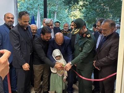 سالن ورزشی چندمنظوره «شهیده پرستار مرضیه نبوینیا» در بوستان ملت رشت افتتاح شد
