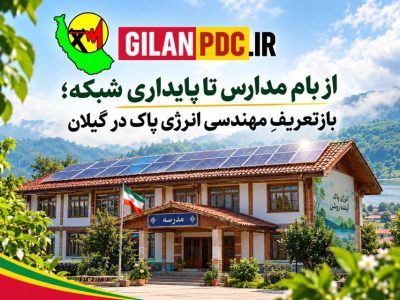 از بام مدارس تا پایداری شبکه؛ بازتعریفِ مهندسی انرژی پاک در گیلان