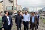 بازدید شهردار رشت از مراحل پایانی بازگشایی خیابان شهید داودی